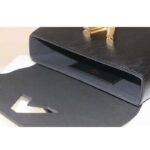 Louis Vuitton LV Women Twist MM Handbag Black Epi Grained Cowhide Leather - Image 11