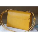 Louis Vuitton LV Women Twist MM Handbag Sunflower Yellow Epi Grained Cowhide Leather - Image 6