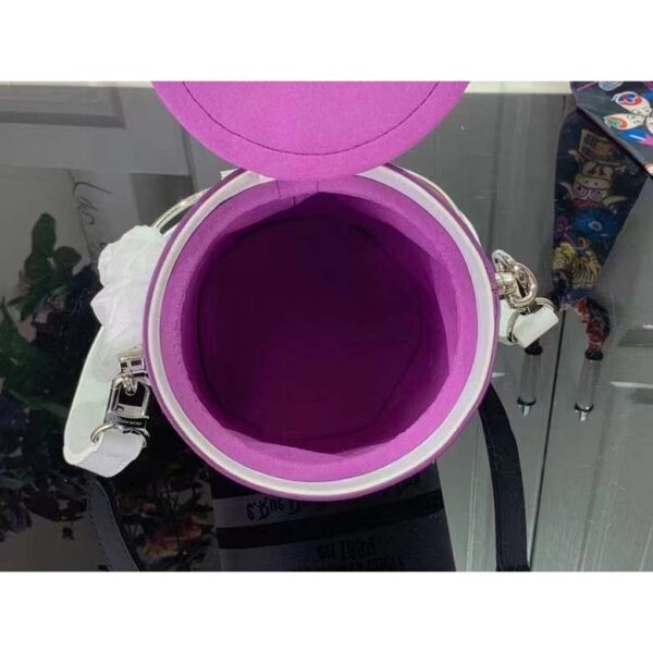 Louis Vuitton Unisex LV Paint Can Purple Coated Canvas Cowhide Leather (9)