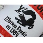 Louis Vuitton Unisex LV Paint Can Red Coated Canvas Cowhide Leather - Imagen 7