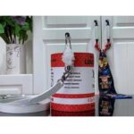 Louis Vuitton Unisex LV Paint Can Red Coated Canvas Cowhide Leather - Imagen 4