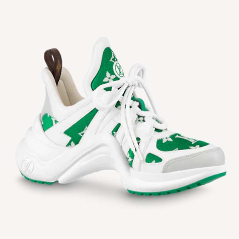 WMNS) LOUIS VUITTON LV Archlight Sports Shoes Pink/Green 1A65JQ