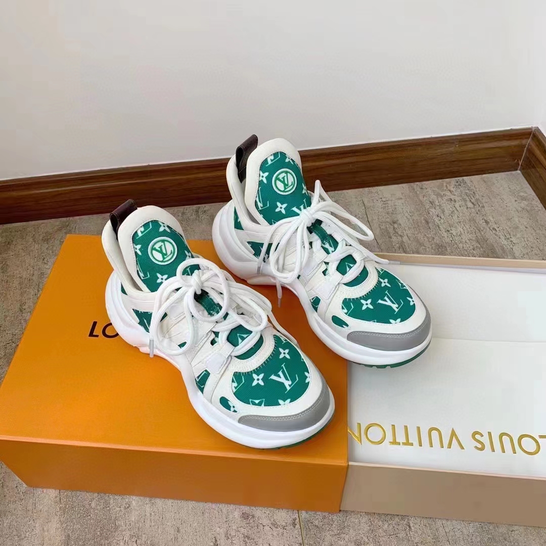 WMNS) LOUIS VUITTON LV Archlight Sports Shoes Green 1A882A - KICKS CREW