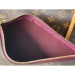 Louis Vuitton Women LV CarryAll MM Handbag Brown Monogram Coated Canvas - immagine 6