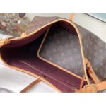 Louis Vuitton Women LV CarryAll MM Handbag Brown Monogram Coated Canvas - immagine 7