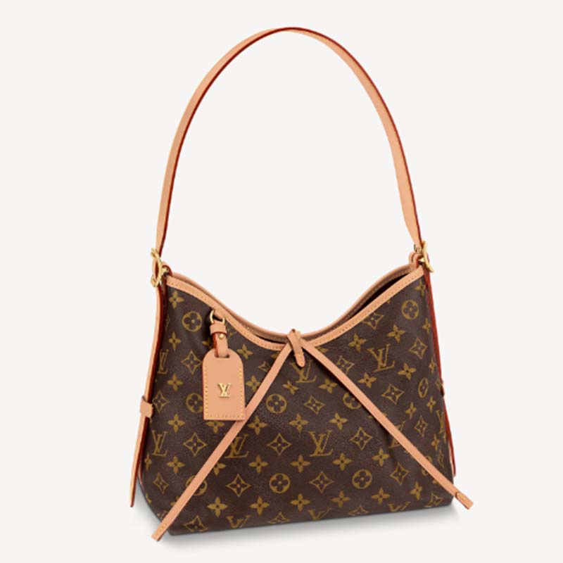 LOUIS VUITTON M44053 Loretta Shoulder Bag Brown/pink/yellow Monogram  canva