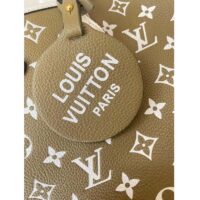 Louis Vuitton Women LV Neverfull MM Carryall Tote Bag Printed Embossed Grained Cowhide (3)