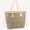 Louis Vuitton Women LV Neverfull MM Carryall Tote Bag Printed Embossed Grained Cowhide