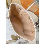 Louis Vuitton Women LV Neverfull MM Carryall Tote Bag Printed Embossed Grained Cowhide – Bild 6