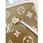 Louis Vuitton Women LV Neverfull MM Carryall Tote Bag Printed Embossed Grained Cowhide – Bild 8