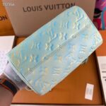 Louis Vuitton Women LV Speedy Bandouliere 20 Bag Green Embossed Grained Cowhide Leather - Image 6