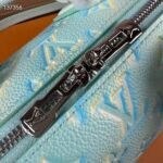 Louis Vuitton Women LV Speedy Bandouliere 20 Bag Green Embossed Grained Cowhide Leather - Image 8