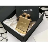 Chanel Women CC Evening Bag Metal Gold (12)