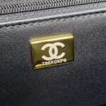 Chanel Women CC Only 1 Bag Set Of 4 Minis Bags Black Lambskin Sequins Glass Pearls - Bild 12