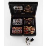 Chanel Women CC Only 1 Bag Set Of 4 Minis Bags Lambskin Sequins Glass Pearls – Image 11