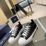 Dior Unisex B23 Low Top Sneaker Black CD Diamond Canvas - Bild 4