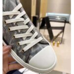 Dior Unisex B23 Low Top Sneaker Gray CD Diamond Canvas - immagine 8