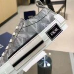 Dior Unisex B23 Low Top Sneaker Gray CD Diamond Canvas - immagine 9