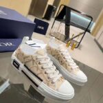 Dior Unisex B23 Low Top Sneaker Natural CD Diamond Canvas – Image 2