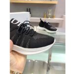 Dior Unisex CD B25 Sneaker Black Neoprene Technical Mesh Low-Top Lace-Up - Imagen 10