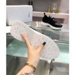 Dior Unisex CD B25 Sneaker Black Neoprene Technical Mesh Low-Top Lace-Up - Imagen 8