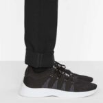 Dior Unisex CD B25 Sneaker Black Neoprene Technical Mesh Low-Top Lace-Up - Imagen 14