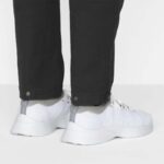 Dior Unisex CD B25 Sneaker Gray Neoprene White Technical Mesh Low-Top Lace-Up - Imagen 13