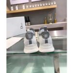 Dior Unisex CD B25 Sneaker Gray Neoprene White Technical Mesh Low-Top Lace-Up - Imagen 4