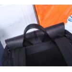 Dior Unisex CD Motion Backpack Black Oblique Jacquard Black Grained Calfskin - Imagen 8