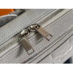 Dior Unisex CD Saddle Bag Dior Gray Grained Calfskin 'Christian Dior 1947' Signature - immagine 6