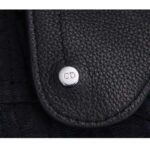 Dior Unisex CD Saddle Pouch Black Dior Oblique Jacquard – Image 8