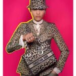 Dior Women CD Medium Lady D-Lite Bag Beige Multicolor Mizza Embroidery - Image 12