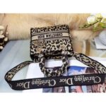 Dior Women CD Medium Lady D-Lite Bag Beige Multicolor Mizza Embroidery - Image 8