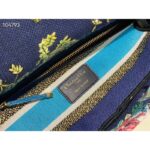 Dior Women CD Medium Lady D-Lite Bag Blue Multicolor D-Constellation Embroidery – Image 10
