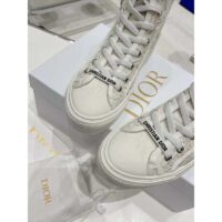 Dior Women CD Shoes Walk’n’Dior Sneaker White Macramé Embroidered Cotton (8)