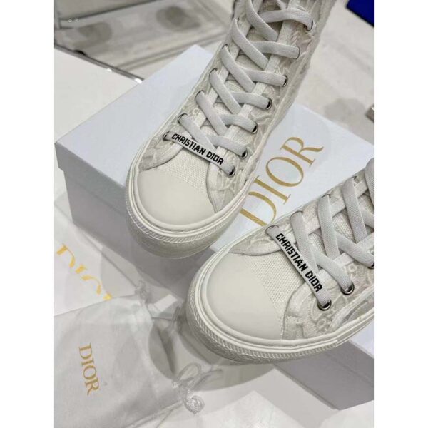 Dior Women CD Shoes Walk’n’Dior Sneaker White Macramé Embroidered Cotton (1)