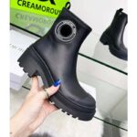 Dior Women CD Symbol Ankle Boot Black Supple Calfskin 15 Cm High - Image 6