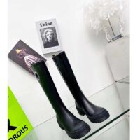 Dior Women CD Symbol Boot Black Supple Calfskin 34 cm High (12)