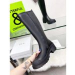 Dior Women CD Symbol Boot Black Supple Calfskin 34 Cm High – Image 6