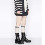 Dior Women D-Leader Ankle Boot Black Quilted Cannage Calfskin – Bild 14