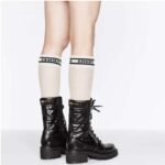 Dior Women D-Leader Ankle Boot Black Quilted Cannage Calfskin – Bild 12