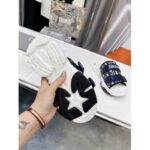 Dior Women Shoes CD D-Wander Slide Black Deep Blue Dior Oblique Technical Fabric - Image 7