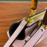 Fendi Women FF By The Way Mini Small Boston Bag Light Pink Leather – Image 9