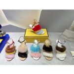 Fendi Women FF First Light Blue Mink High-Heeled Slingbacks 9.5 cm Heel - Imagen 11