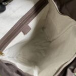 Gucci Unisex Cat Print Skateboard Backpack Beige Ebony GG Supreme Canvas - Bild 9