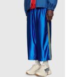 Gucci Unisex GG Rhyton Sneaker '25' Ivory Demetra Rubber Sole 5 Cm Heel - Image 12