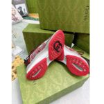 Gucci Unisex GG Run Sneaker Black Red Technical Knit Fabric Rubber Interlocking G - Image 7