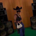 Gucci Women Attache Small Shoulder Bag Beige Blue GG Supreme Canvas - Bild 12