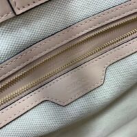 Gucci Women GG Matelassé Leather Medium Tote Beige Matelassé Chevron Double G (1)