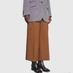 Gucci Women GG Mid-Heel Ankle Boot Horsebit Black Leather 6 Cm Heel – Image 11